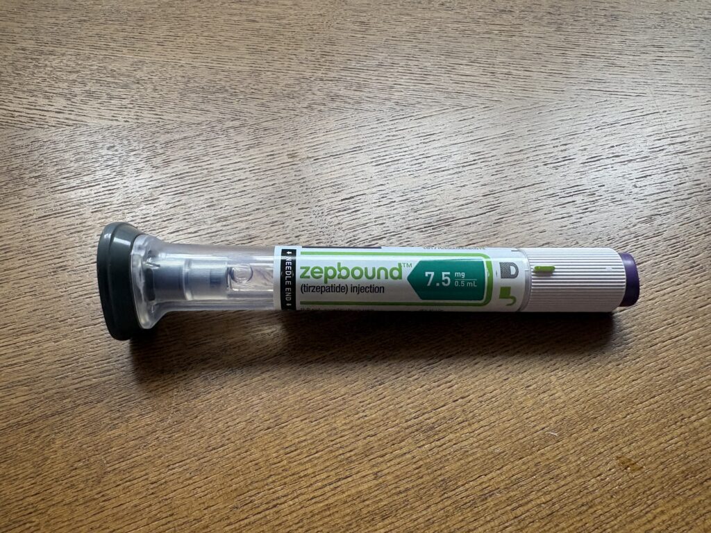 Zepbound injection pen — Medicare GLP-1 Bridge coverage starts July 1, 2026