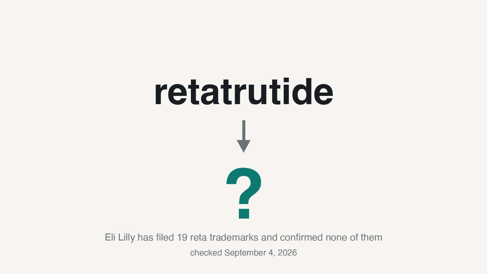 Does Retatrutide Have a Brand Name Yet?